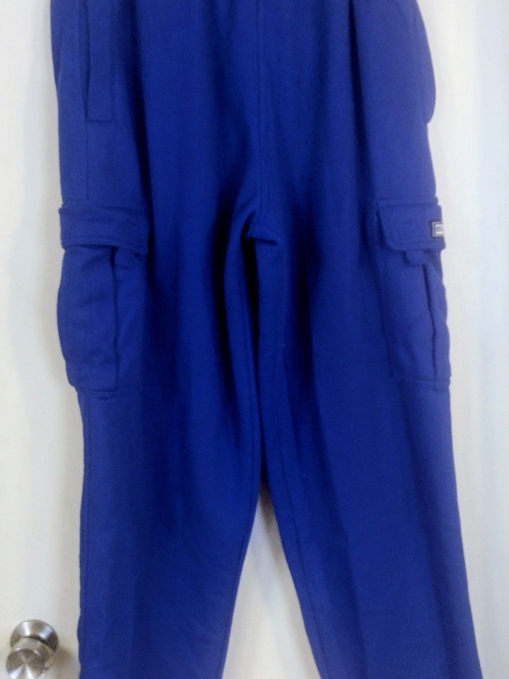 Dream USA: Royal Blue Cargo Sweatpants Men's 3xl $10